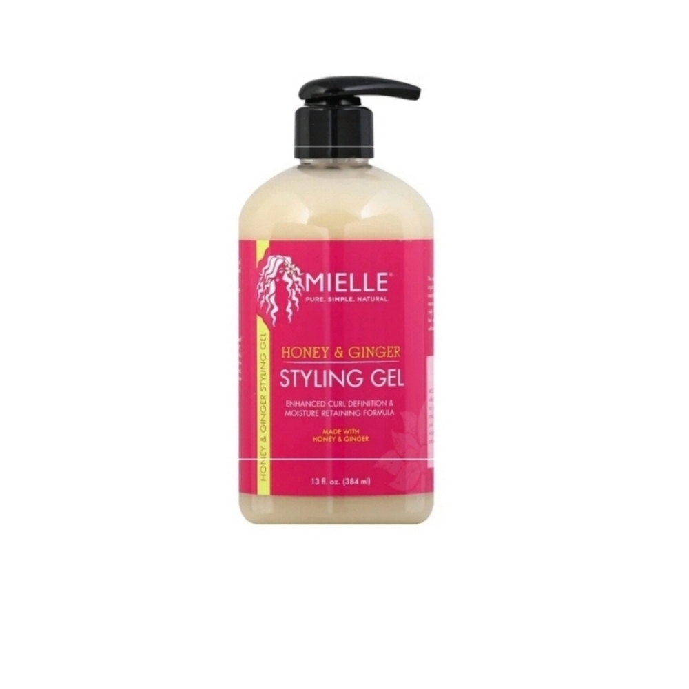 Camille Rose Naturals Curl Maker & Mielle Organics Honey & Ginger Styling Gel